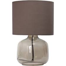 Simple Designs Glass Table Lamp In