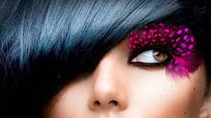free makeup eyelash art