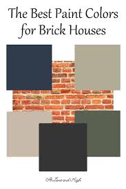 Exterior Paint Colors For Brick Houses