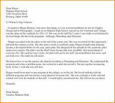 Letter Of Recommendation Template Word On Templates Student Letter