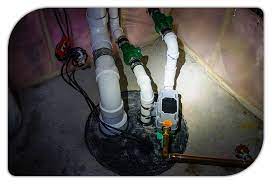 residential sump pump installation