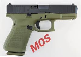 glock 19 gen5 mos battlefield green 9mm