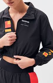 This women's track jacket was designed with fashion model gigi hadid. Reebok X Gigi Hadid Black Track Jacket Pacsun Coats Jackets Women Jackets Track Jackets
