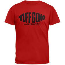 tuff gong red t shirt