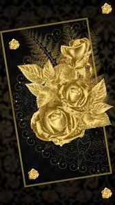 golden rose hd phone wallpaper