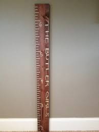 Personalized Wooden Growth Chart Ruler