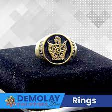 demolay 100 years oval ring demolay