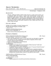 Sample Graduate School Resume      Examples in PDF  Word