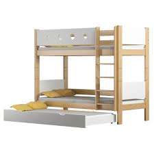 Solid Pine Wood Bunk Bed Walter 3