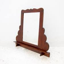 Carved Wood Mirror