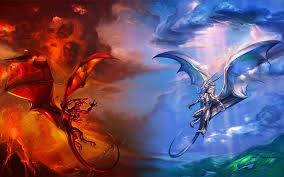 fire vs ice dragon fire dragon