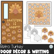 thanksgiving bulletin board or door