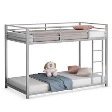 Sy Metal Bunk Bed Frame Twin Over