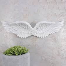 Hanging Angel Wings Ornament Glitter