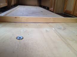 caravan floor delamination repair