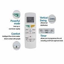 muvit air conditioner remote compatible