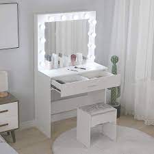 modern dressing table with mirror