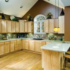 The idea of matching the kitchen cabinets to the floor is tempting and many of us struggle with this in other words, if you have hardwood floors in your kitchen, you can opt for white cabinets to give. Kitchen Kompact Chadwood 30 X 34 5 Oak Base Cabinet At Menards