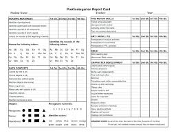 Report Cards Templates Pdf Preschool Card Template Tailoredswift Co