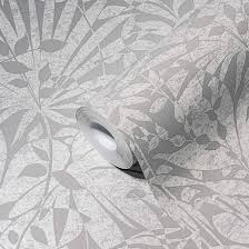 fl wallpaper light grey silver