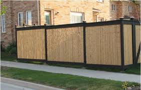 Bamboo Privacy Fence