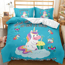Unicorn Bedding Sets Kids Girls