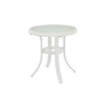 Outdoor Patio Side Table Aluminum Frame