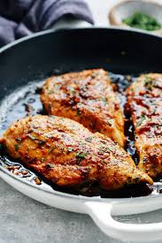 Just dump, stir and simmer until it's thick and tangy. Garlic Butter Baked Chicken Breast Helathy Delicious