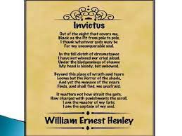 invictus english poem standard 9