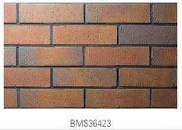 matte finish surface exterior brick