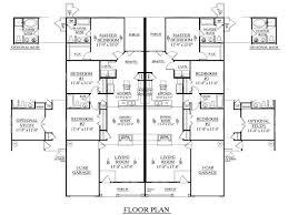 Houseplans Biz Plan D1392 D Duplex