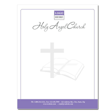Download exceptional church letterhead templates and church letterhead designs include customizable layouts, professional artwork and logo designs. Church Letterhead Modern Church Letterhead Designsnprint