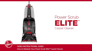 power scrub elite carpet cleaner