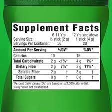 prebiotic fiber supplement powder