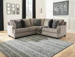 Ashley Bovarian Fabric Sectional Sofa