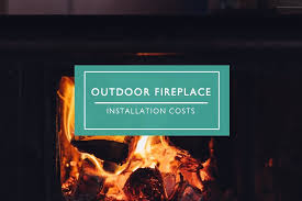 it cost to install an outdoor fireplace