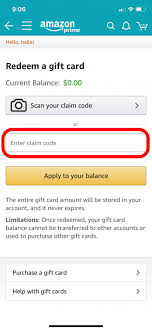 A gift card can be completed in a gift box that will betray her effect and make the gift interesting. How To Redeem An Amazon Gift Card Or Claim Code On Your Iphone Or Ipad