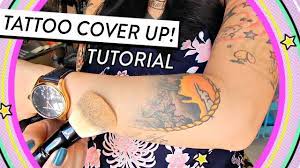 tattoo cover up tutorial how to use