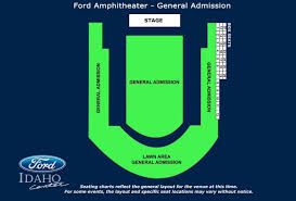 Seating Charts Ford Idaho Center