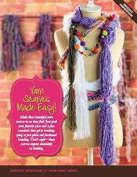 yarn scarves made easy hobby lobby