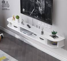 Delta Floating Tv Console Curved