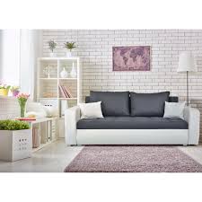 Roxi White And Grey Sofa Set