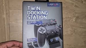 venom twin docking station ps4 unboxing