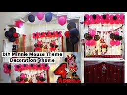 Minnie Mouse Theme Birthday Decoration