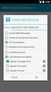 sms backup re pro for android