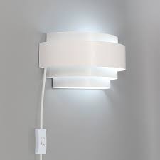 Us 26 64 59 Off Nordic Design Wall Mounted Stairwell Lighting Modern 3w Fancy Led Fancy Wall Lights With Plug In For Living Room Bedroom Bedside In