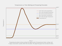 Temperature Vs Time Melting And Tempering Chocolate Line
