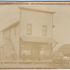 c1880s downtown building men