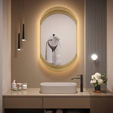20 Oval Decor Led Bathroom Mirror Wall