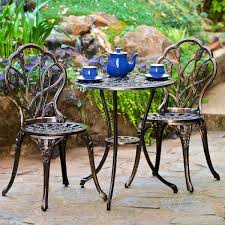 Aluminum Round Outdoor Bistro Set